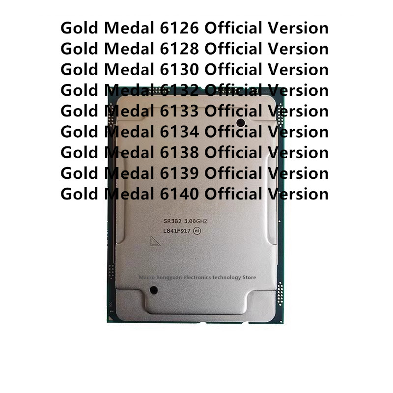 Gold 6138 - Versi resmi XEON dari CPU pemenang