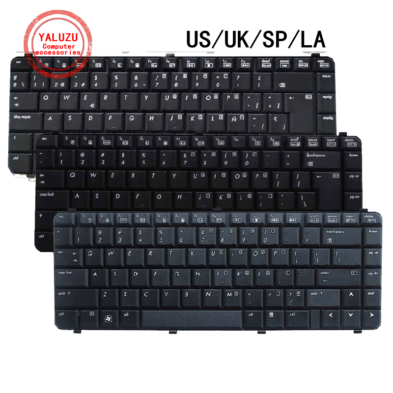 Gold 6248R - US/UK/SP/LA Bahasa Inggris Keyboard Laptop Baru