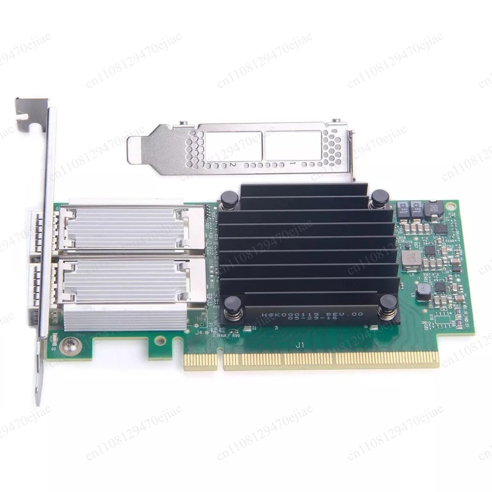 100Gbe Qsfp28 Network Card - Kartu Jaringan Mellanox ConnectX-4 MCX456A-ECAT Dual