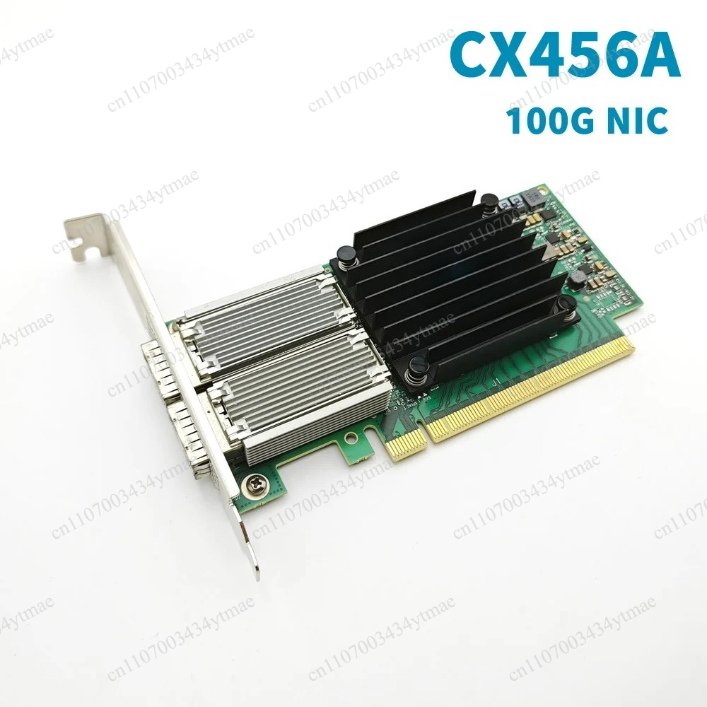 100Gbe Qsfp28 Network Card - Kartu Jaringan MCX456A-ECAT CX456A 100GbE QSFP28