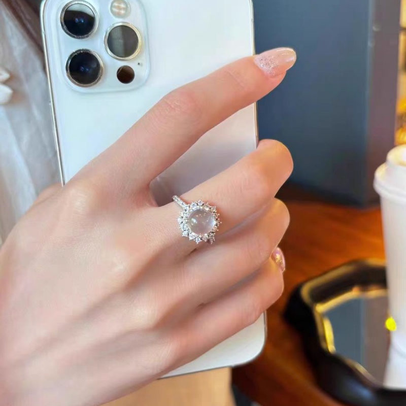 Cincin Telur Batu Bulan Baru 2 - Gold 6138 ulasan dan harga
